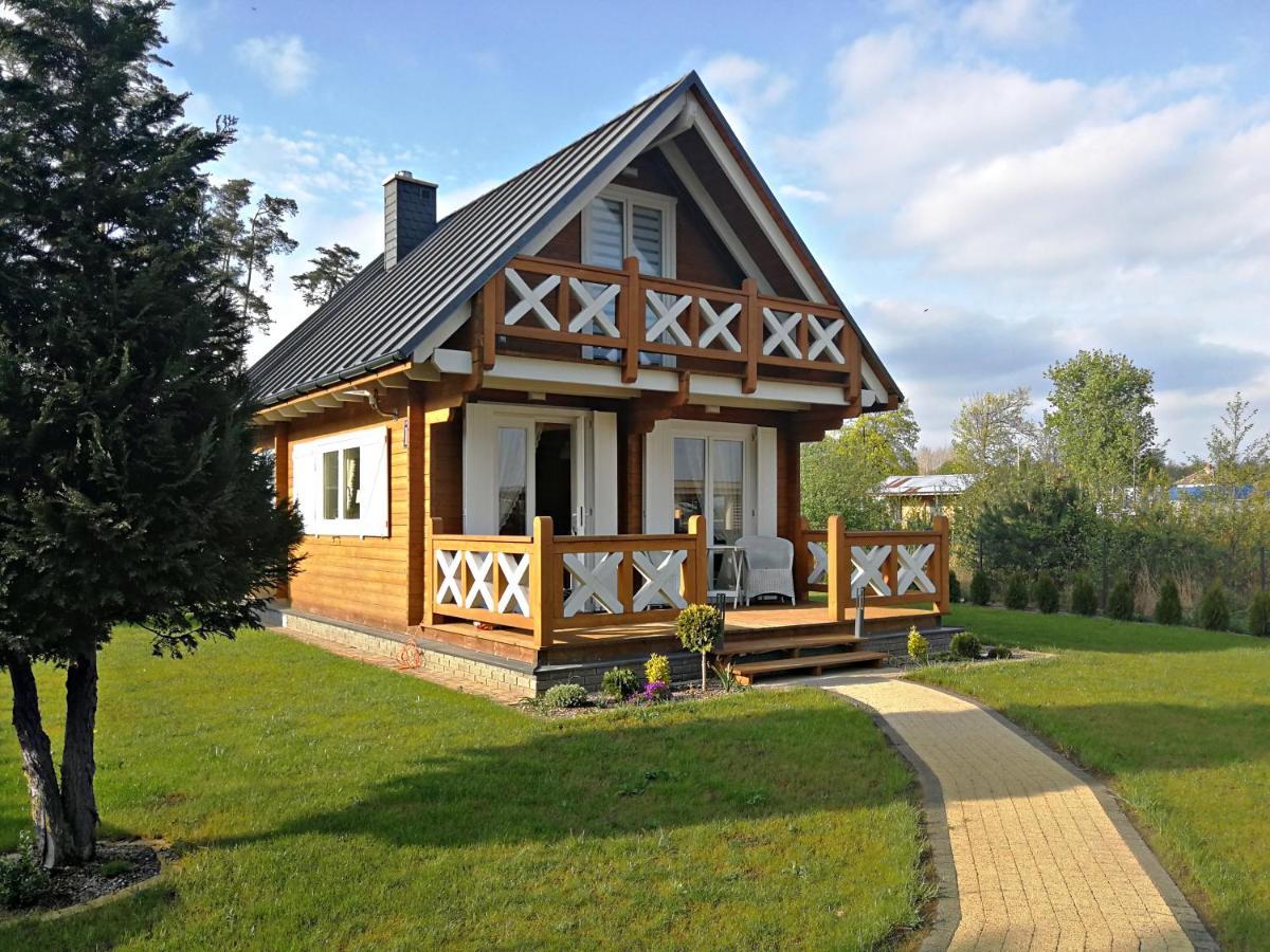 Drewniany Domek Nad Miedwiem Morzyczyn  Exteriér fotografie