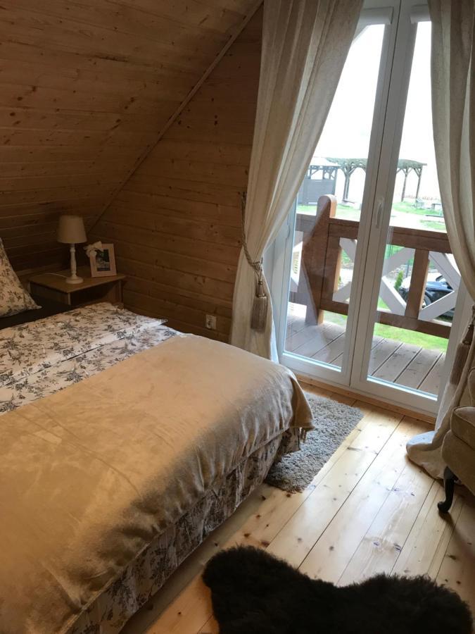 Drewniany Domek Nad Miedwiem Morzyczyn  Exteriér fotografie