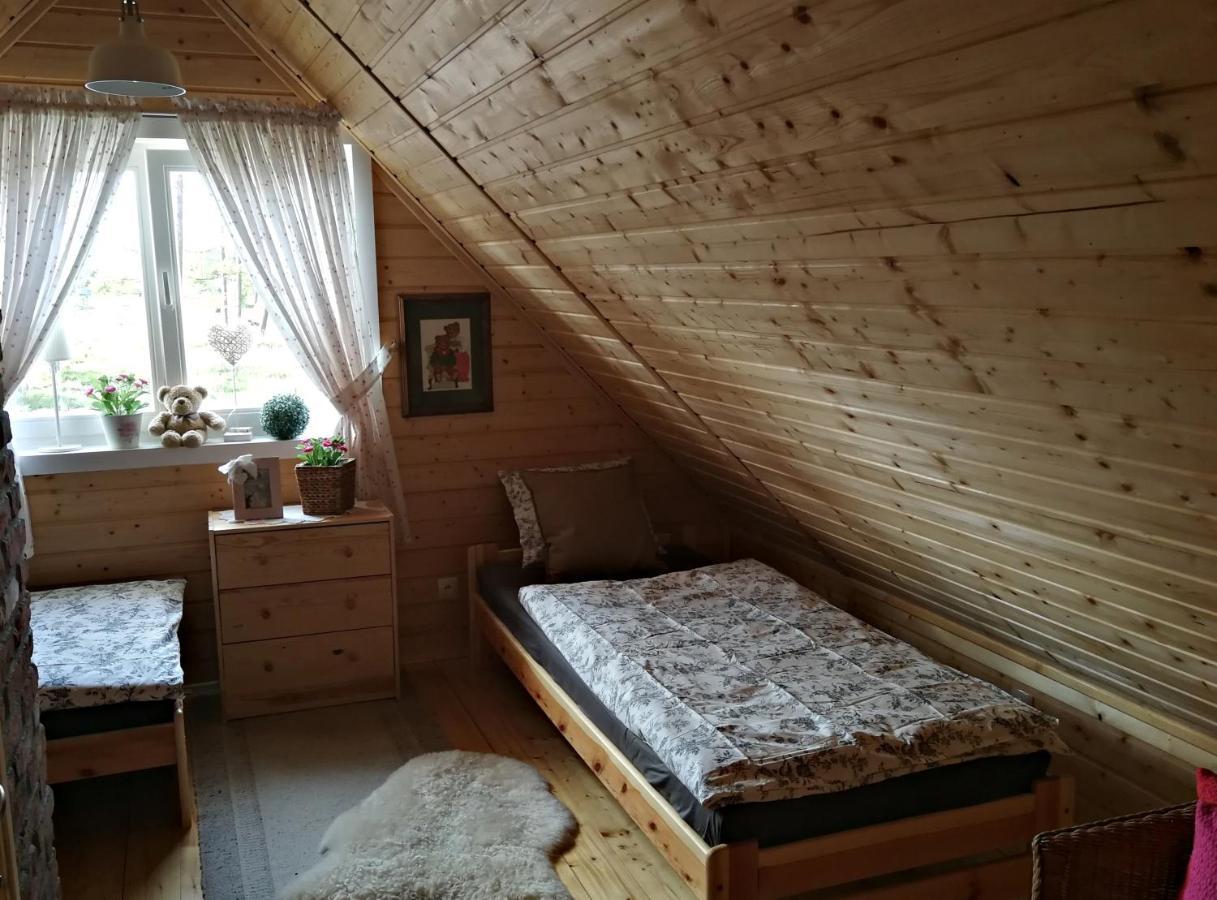 Drewniany Domek Nad Miedwiem Morzyczyn  Exteriér fotografie