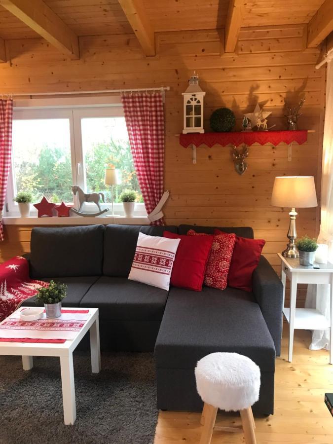 Drewniany Domek Nad Miedwiem Morzyczyn  Exteriér fotografie