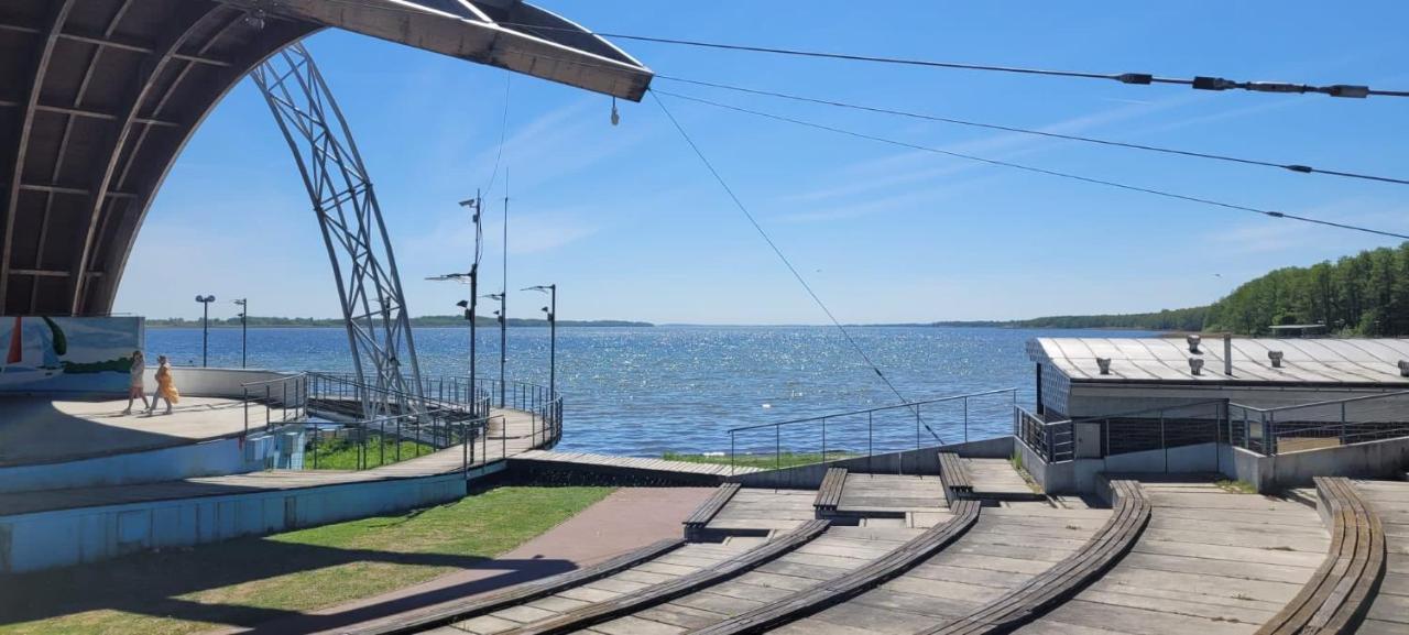 Drewniany Domek Nad Miedwiem Morzyczyn  Exteriér fotografie